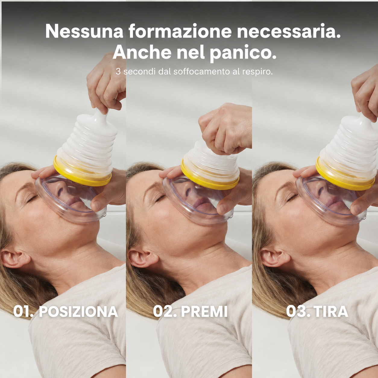 Air Revive® Kit di Soccorso Anti-Soffocamento
