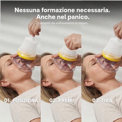 Air Revive® Kit di Soccorso Anti-Soffocamento
